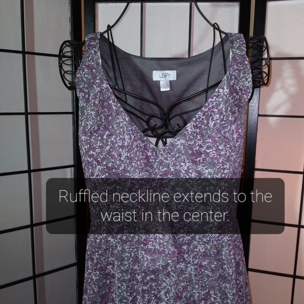 26A. NWOT - Ann Taylor LOFT Southern Style Dress - Picture 8 of 13